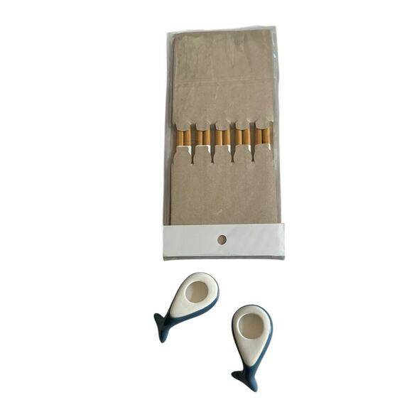 Whale Ceramic Chopstick Holder Stand Chopsticks Home Restaurant Tableware Japan - Picture 5 of 5